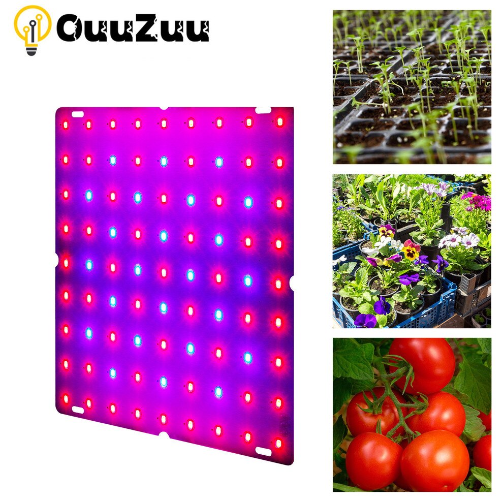 1000W 1500W 성장 조명 패널 LED 전체 스펙트럼 피토램프 AC 85-265V, 모종 꽃 다육 식물용 성장 식물 텐트